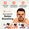 image:imagePerformance Nasal Strips for Athletes Nose Breathing Strips for Sports amp Sleep Support Airflow During Training Nose Tapes for Sleep Small Pulpo x Breathrise 30 Count