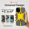 image:imagePulpo Anti Theft Phone Leash with Retractable Dyneema Tether Secure Phone Leash and Strap for Skiing Kayak Travel and Festivals Fits Smartphones up to 68 Inches Ash LavenderLightning Yellow