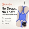 image:imagePulpo Anti Theft Phone Leash with Retractable Dyneema Tether Secure Phone Leash and Strap for Skiing Kayak Travel and Festivals Fits Smartphones up to 68 Inches Ash LavenderAsh Lavender