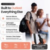 image:imagePulpo Safety Cell Phone Lanyard Phone Wrist Strap Lavender 61 to 69Black