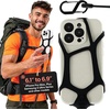 image:imagePulpo Safety Cell Phone Lanyard Phone Wrist Strap Lavender 61 to 69Black