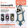 image:imagePulpo Safety Cell Phone Lanyard Phone Wrist Strap Lavender 61 to 69Slate Grey