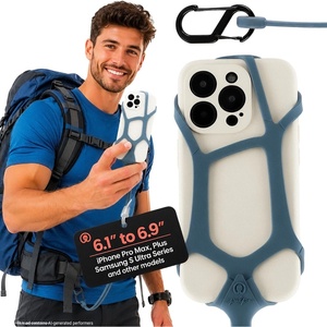 image:imagePulpo Safety Cell Phone Lanyard Phone Wrist Strap Lavender 61 to 69Slate Grey